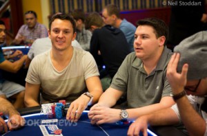 ヨーロピアン・ポーカー・ツアーDAY1BトップのSam Trickett ヨーロピアン・ポーカー・ツアーDAY1BトップのSam Trickett