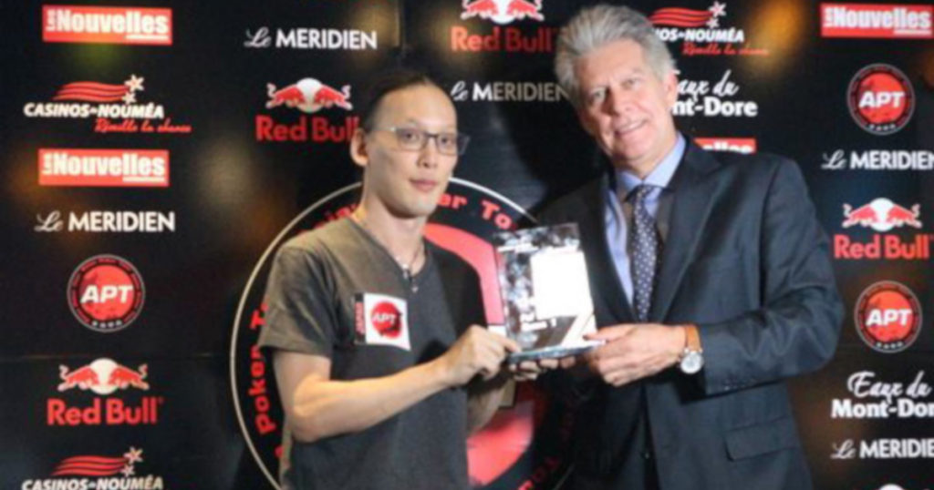 Iori YogoさんとCasinos De Noumea 社長の Alain Mathieuさん