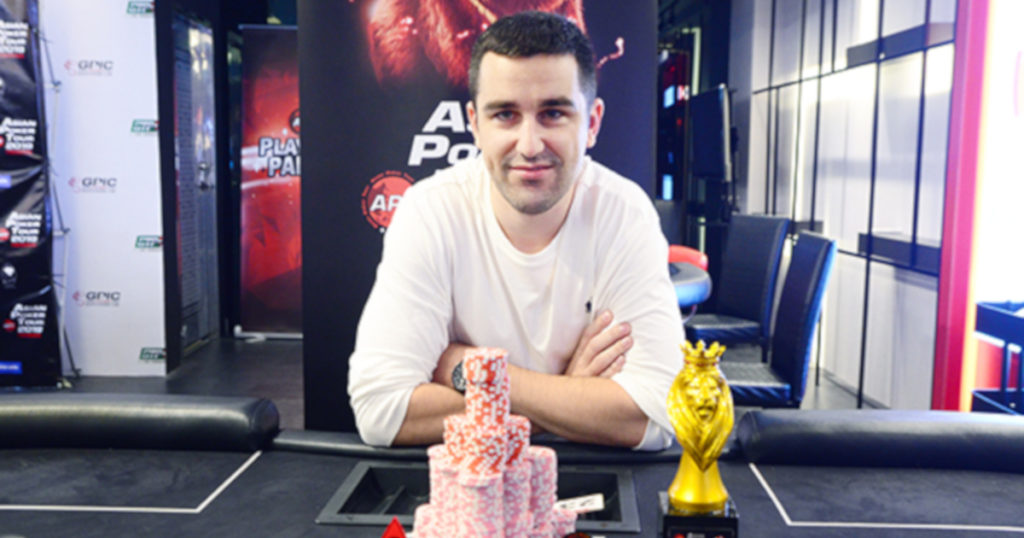 APT台湾ポットリミットオマハ ハイ 優勝者:Kristof Segers