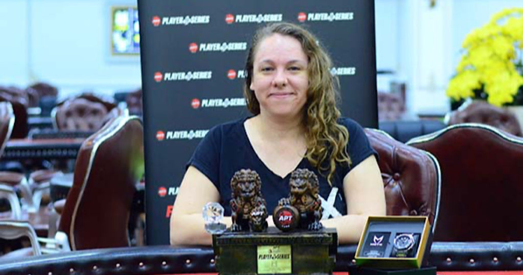 APTキックオフベトナム2020プレイヤーオブザシリーズ優勝: Tanja Vujanic