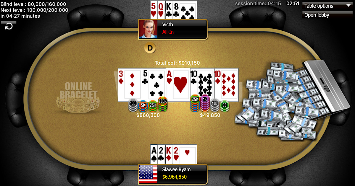 WSOPオンライン2020 – WSOP.com – オマハ8・6マックス