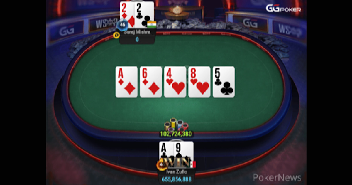 WSOPオンライン2020 – GGPoker.com – $600ノーリミットホールデム・ディープスタック・チャンピオンシップ
