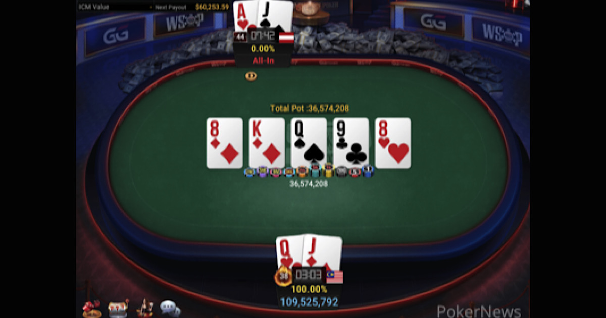 WSOPオンライン2020 – GGPoker.com – $1,000ショートデック・ノーリミットホールデム
