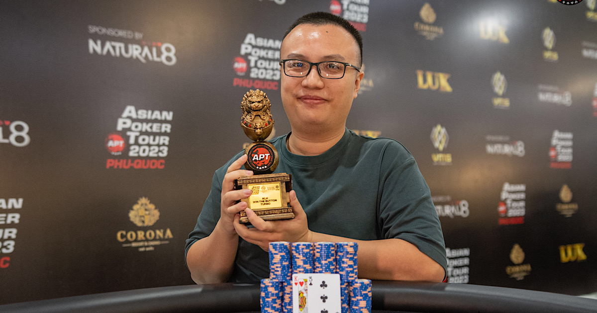 APTフーコック2023 NLH - Win The Button - Turbo優勝者Tran Minh Nhat Ngo