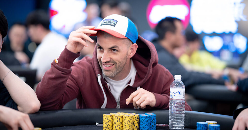 ポーカートーナメントAPT台北2023#2APTキックオフDAY1A首位のGuillaume Bercq