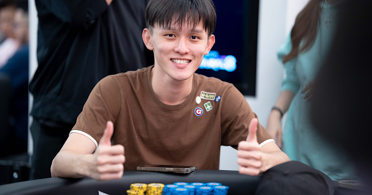 APT台北2023#2APTキックオフ初日首位のRavn Teo
