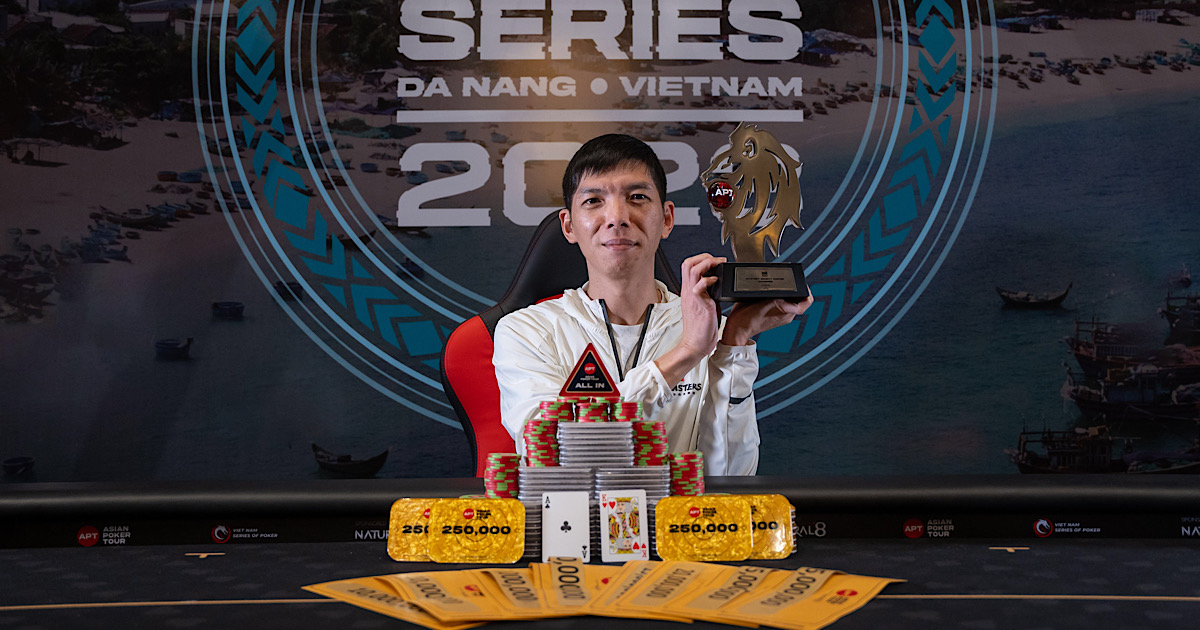 APTサマーシリーズ、ダナン、ベトナム2023 ミステリーバウンティハンターで優勝のZhi Wen Deng
